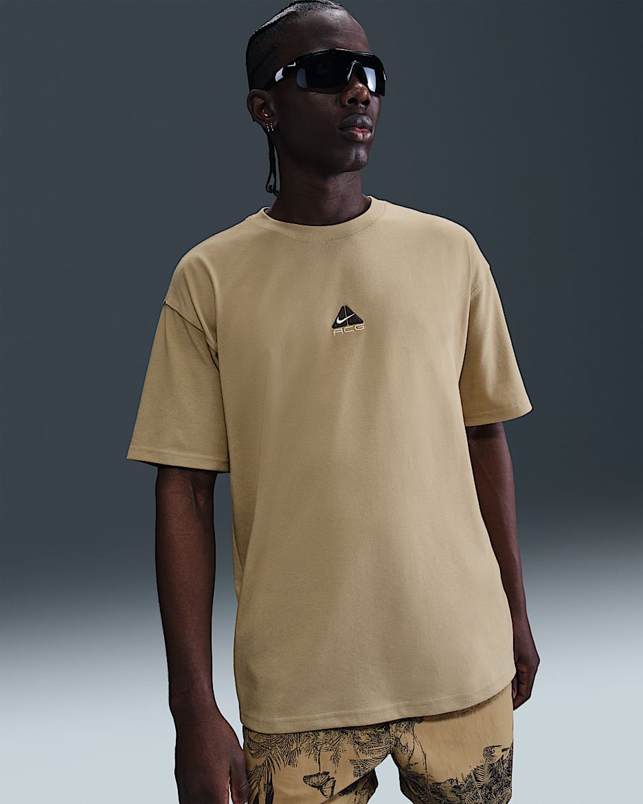 Playera para hombre Nike ACG  - Beige paracaídas