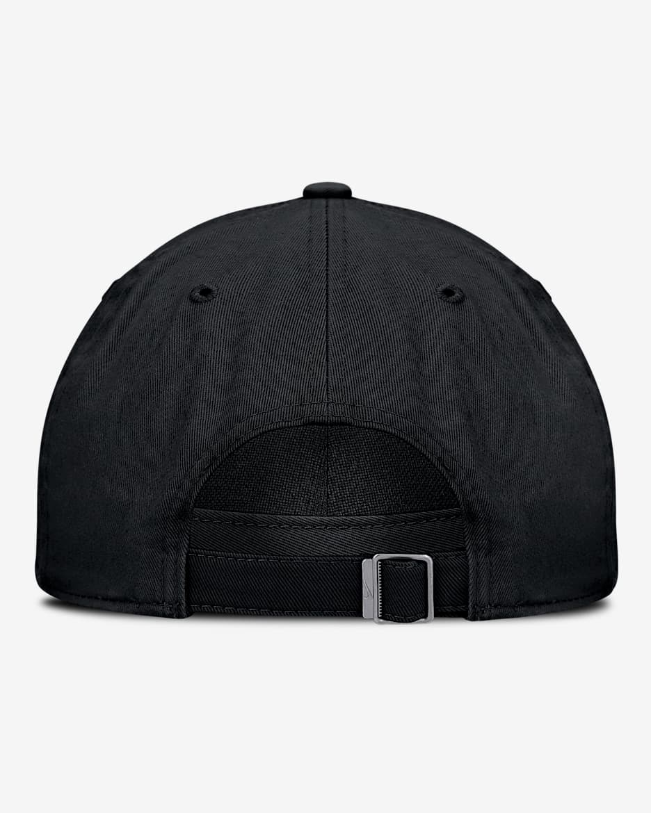 Stanford Sideline Club Gameday Men's Nike College Adjustable Hat - Black
