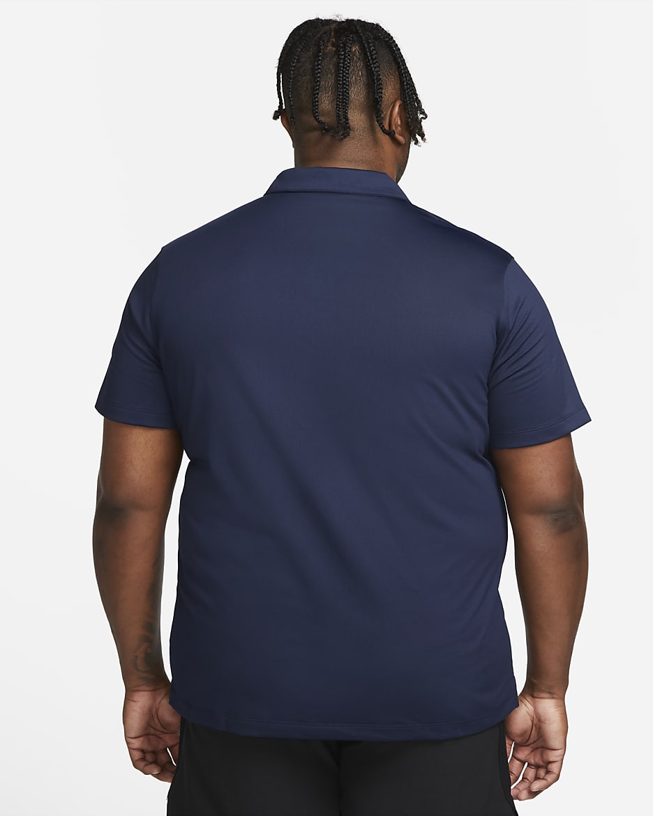 Nike Men's Football Polo - College Navy/Black/White