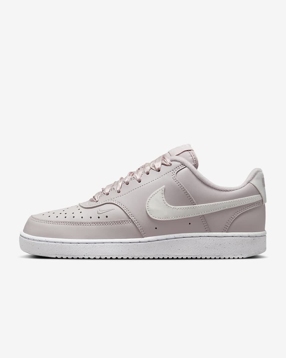 Nike Court Vision Low Next Nature Women's Shoes - Platinum Violet/White/Summit White