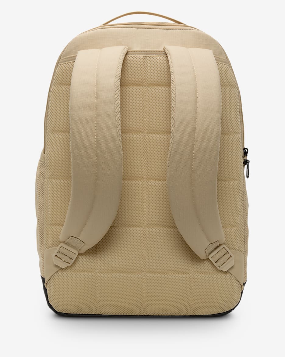 Nike Brasilia 9.5 Training Backpack (Medium, 24L) - Sesame/Black/Pale Ivory