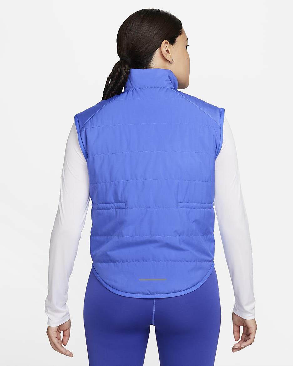 Nike Therma-FIT Swift Hardloopbodywarmer voor dames - Blue Joy