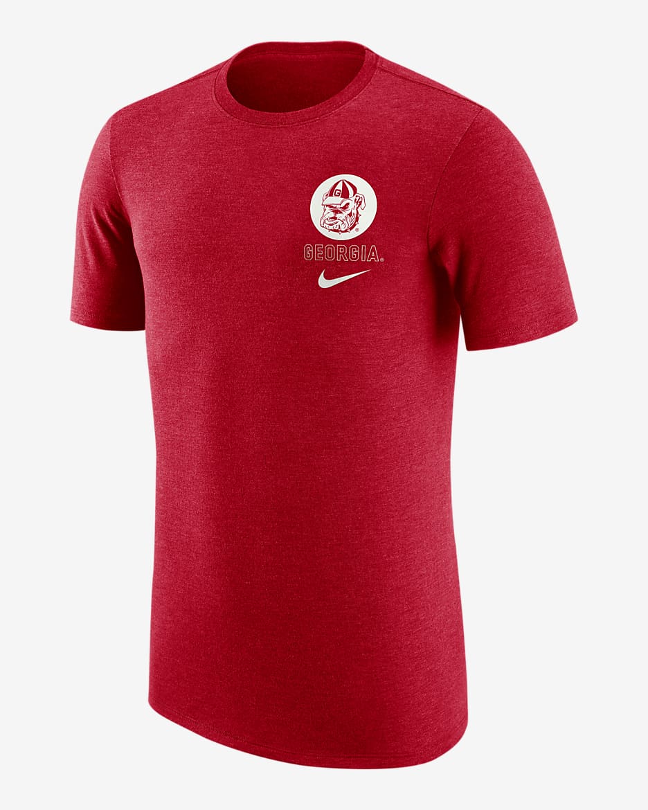 Georgia Men's Nike College Crew-Neck T-Shirt - University Red