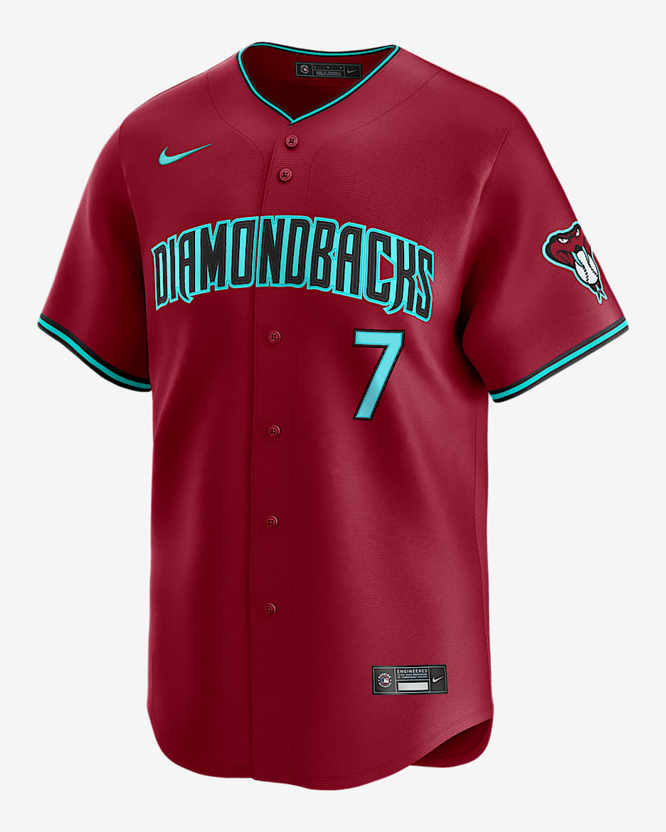 Corbin Carroll Arizona Diamondbacks Men's Nike Dri-FIT ADV MLB Limited Jersey - Maroon