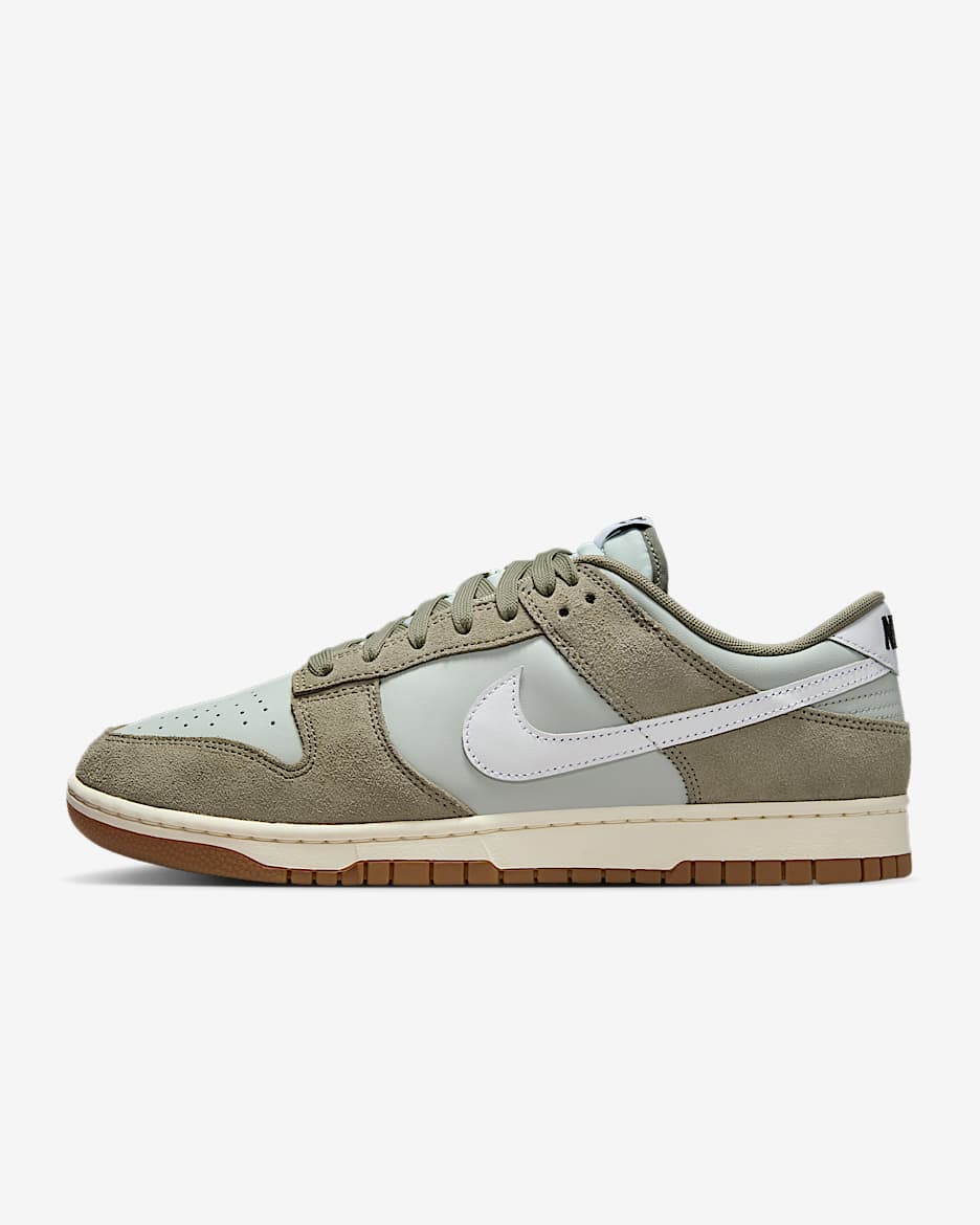 Nike Dunk Low Retro SE Erkek Ayakkabısı - Light Silver/Light Army/Sail/Beyaz