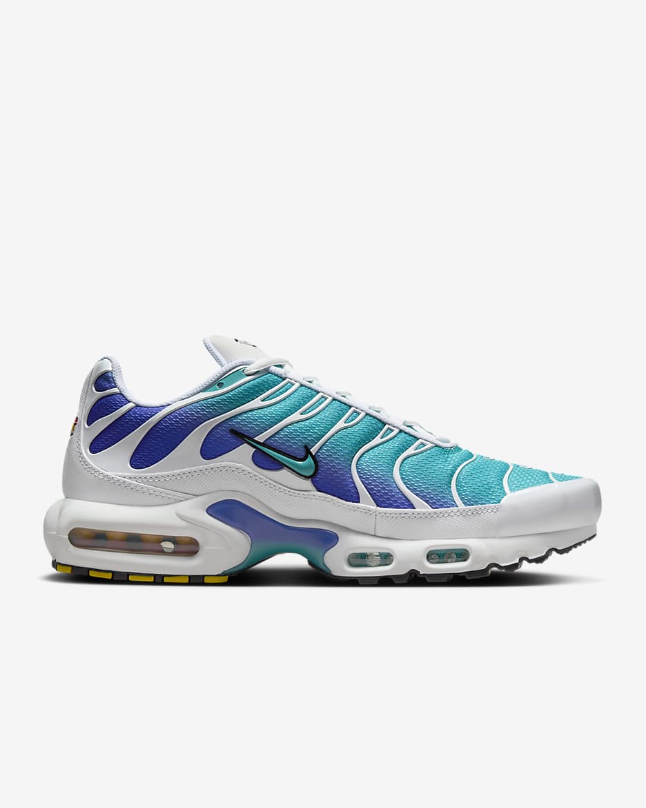 Ανδρικά παπούτσια Nike Air Max Plus - Λευκό/Persian Violet/Μαύρο/Dusty Cactus