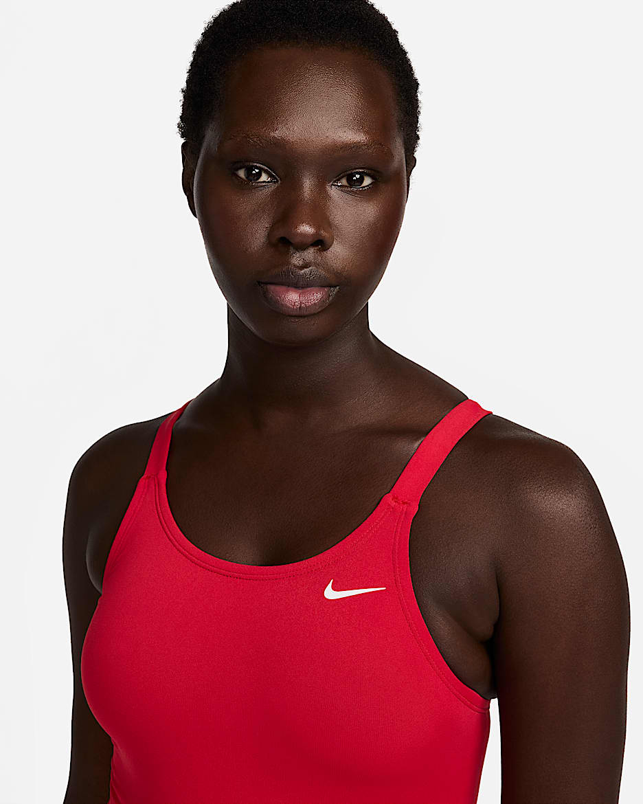 Nike Poly Solid Women's Fastback 1Piece Swimsuit. Nike UK