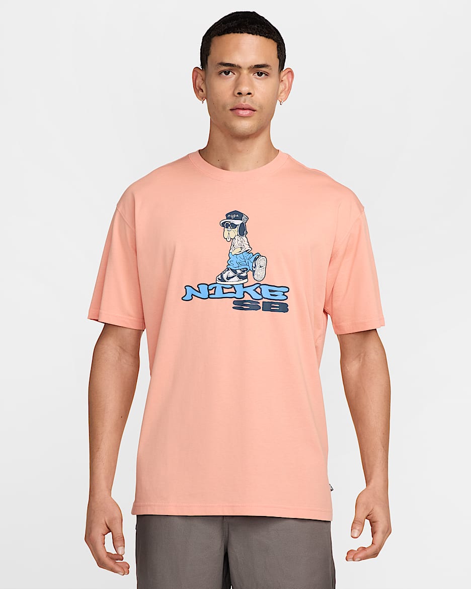 Nike SB Max90 Skate T-Shirt - Apricot Agate