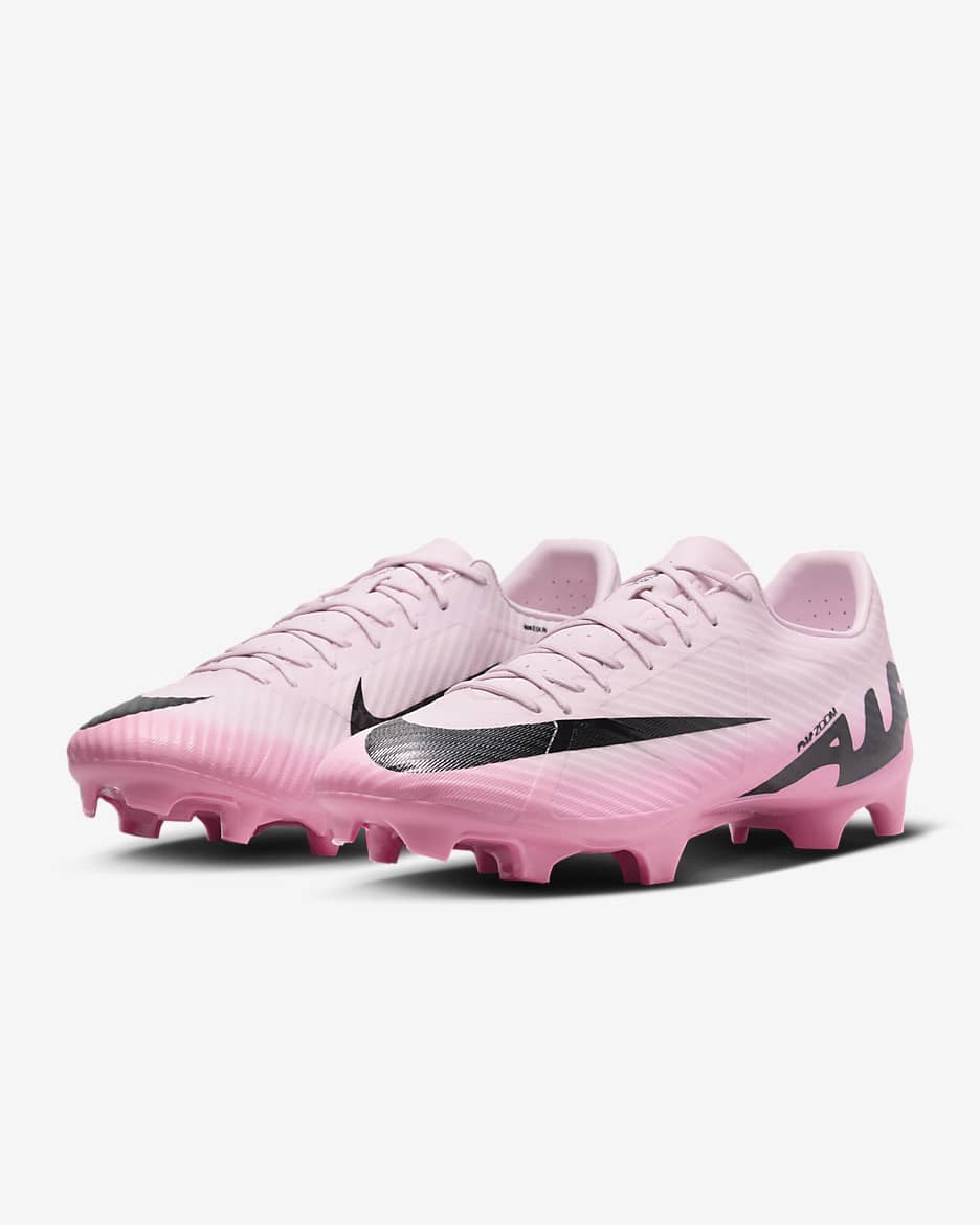 Chuteiras de futebol de perfil baixo MG Nike Mercurial Vapor 15 Academy - Rosa Foam/Preto