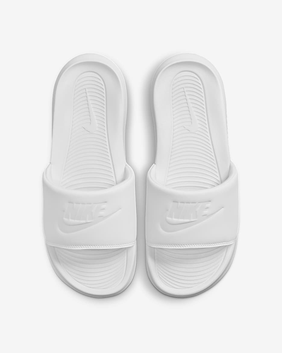 Nike Victori One Women's Slides - White/White/White