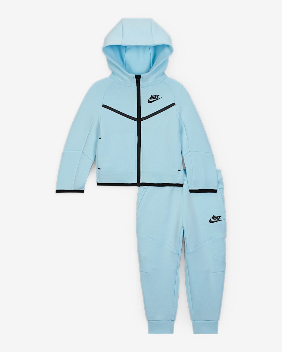 Nike Sportswear Baby Tech Fleece 2-Piece Full-Zip Set - Glacier Blue