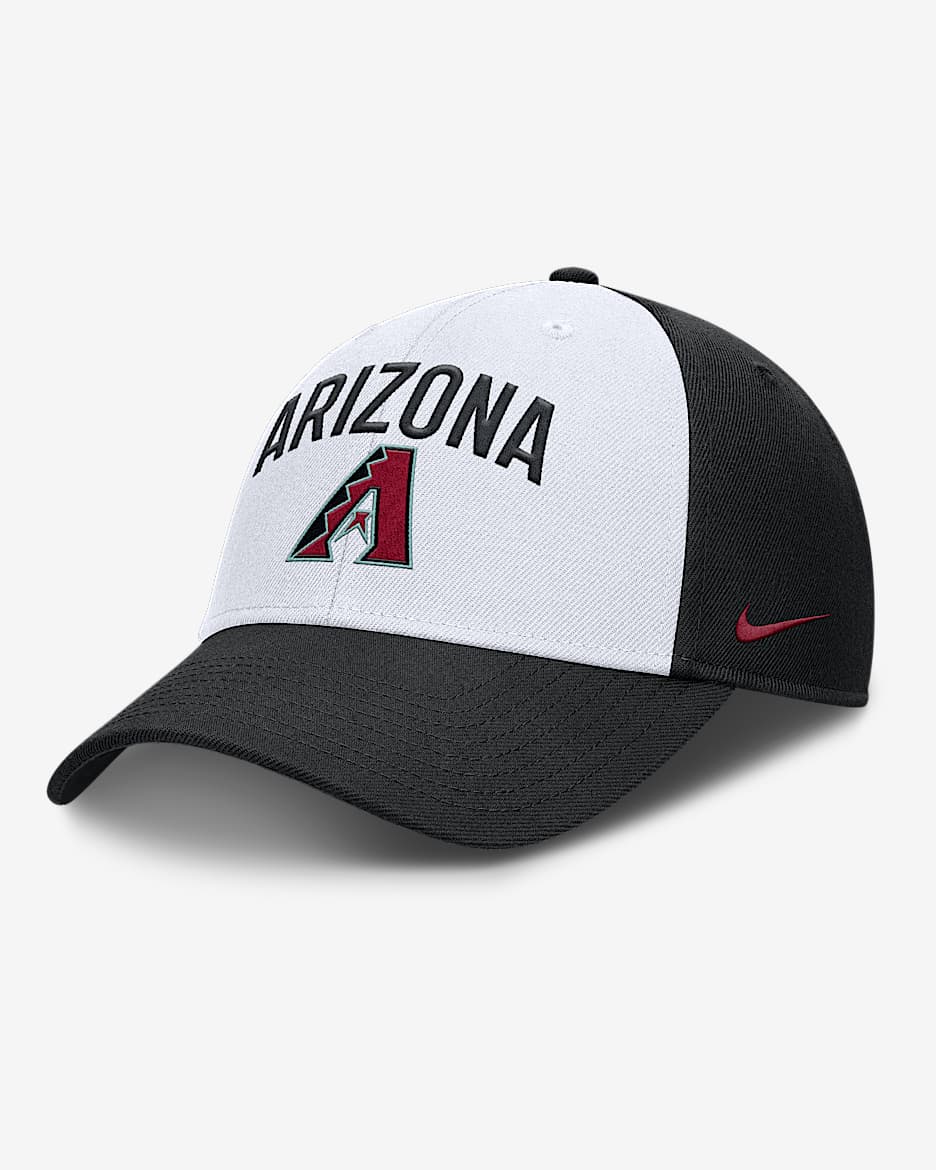 Arizona Diamondbacks Club Men's Nike Dri-FIT MLB Adjustable Hat - White