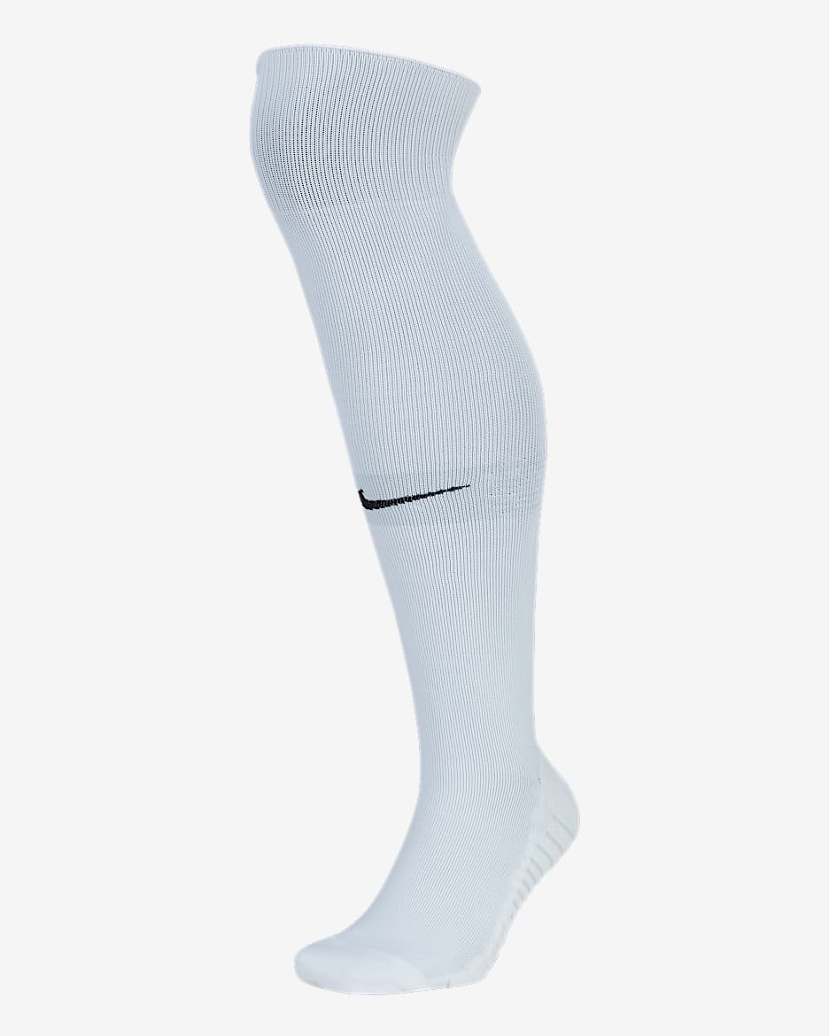 Nike Squad Football Over-the-Calf Socks - White/Pure Platinum/Black