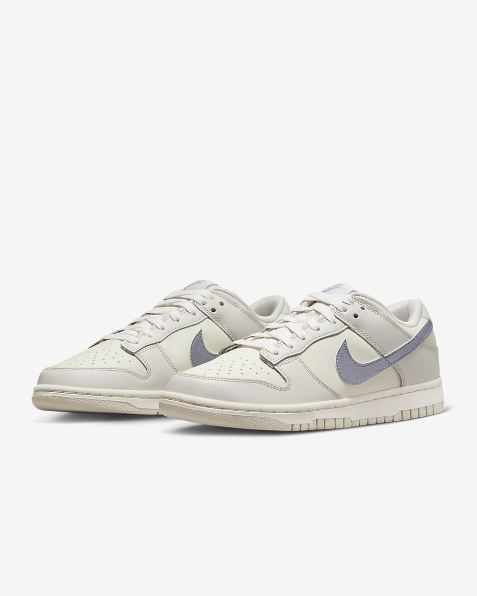 Nike Dunk Low Women's Shoes - Sail/Phantom/Oxygen Purple