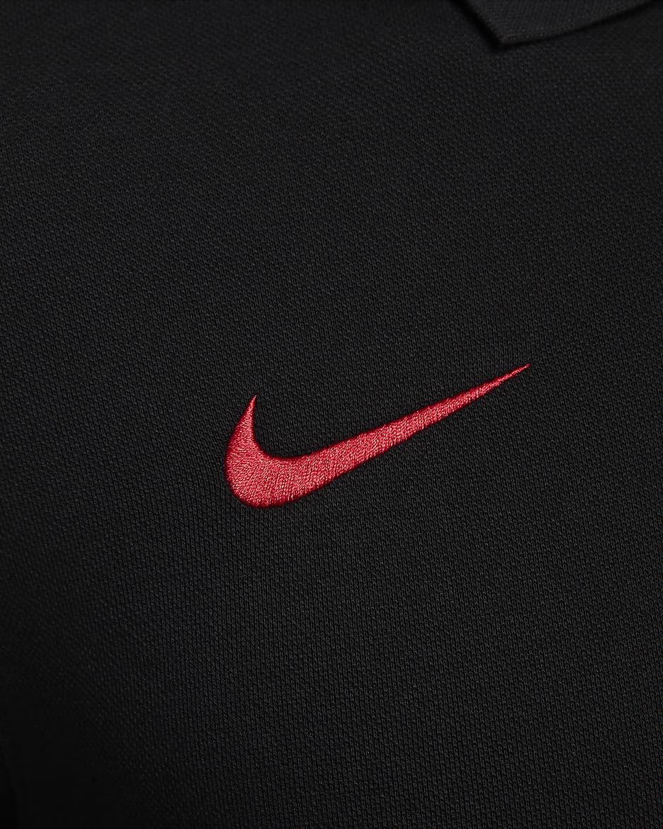 Polo de foot Nike Dri-FIT Liverpool FC The Nike Polo pour homme - Noir/Gym Red