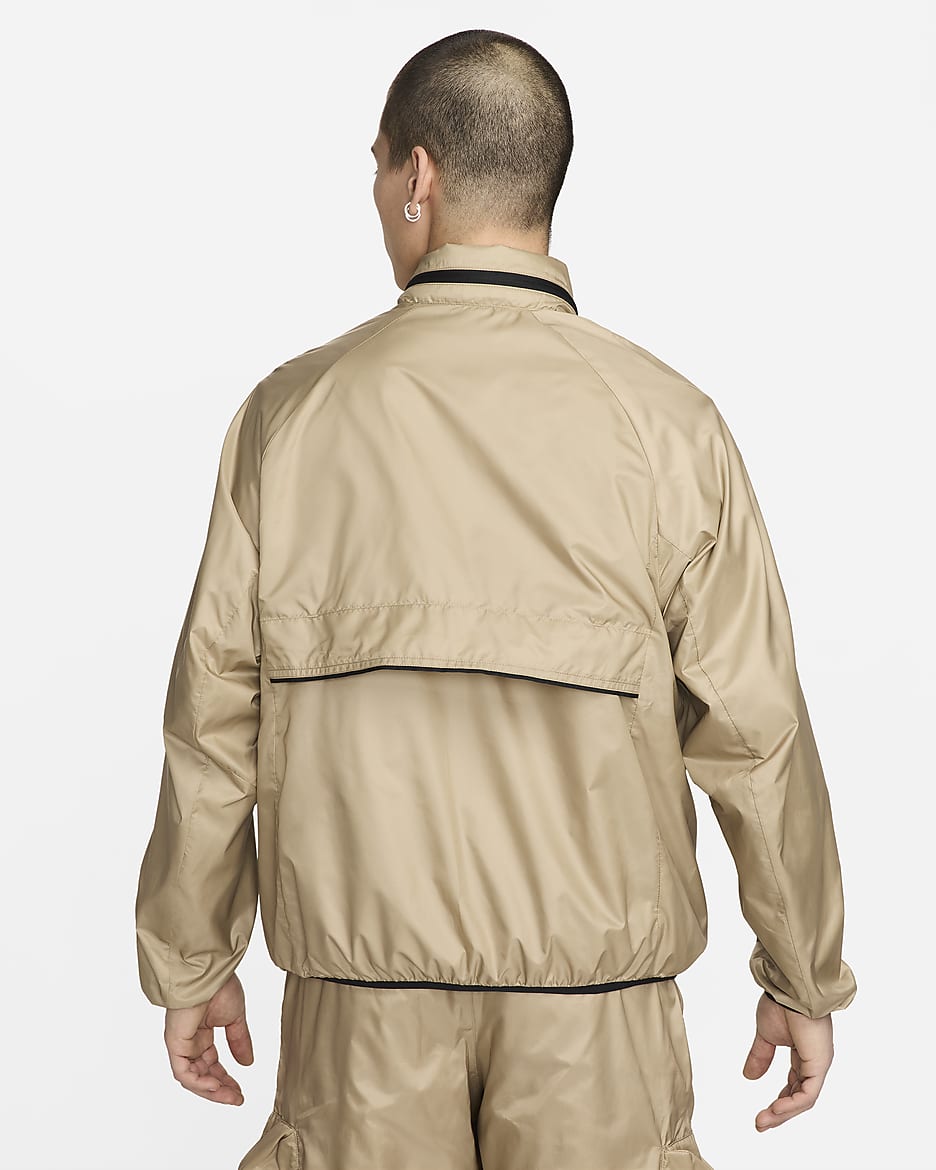 Nike Sportswear Tech Woven Men's N24 Packable Lined Jacket - Khaki/Black