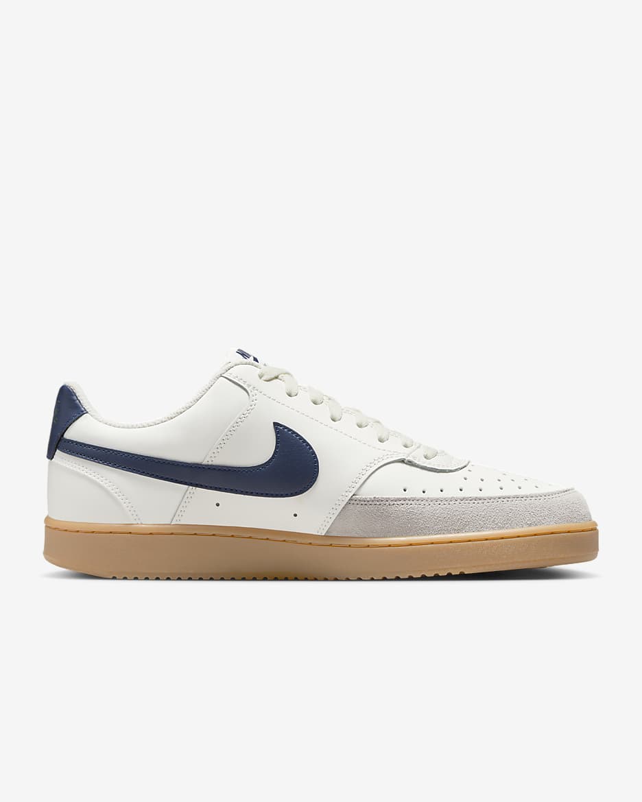 Ανδρικά παπούτσια Nike Court Vision Low - Sail/Gum Light Brown/Light Iron Ore/Midnight Navy