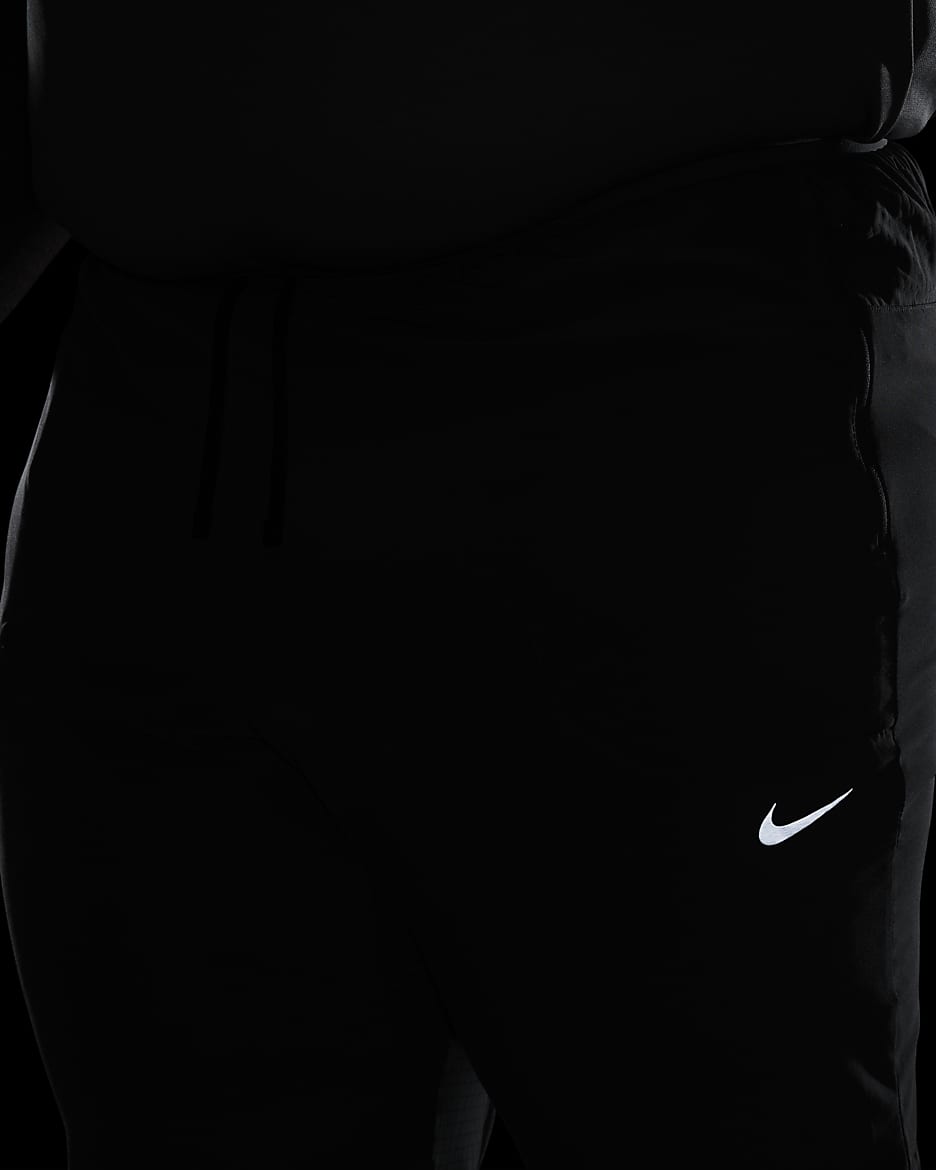 Calças de running entrançadas Dri-FIT Nike Phenom para homem - Cinzento Smoke