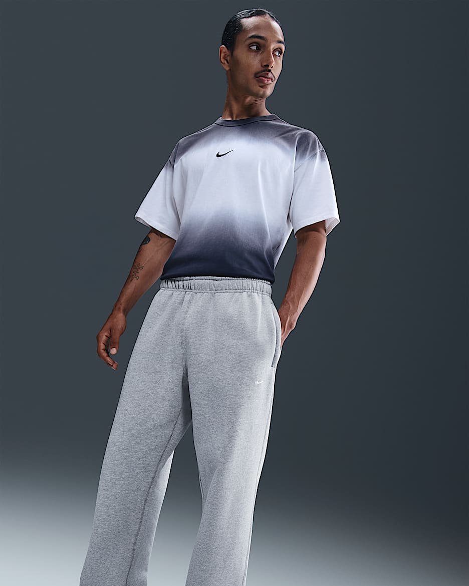 Nike Solo Swoosh Men's Fleece Open-Hem Pants