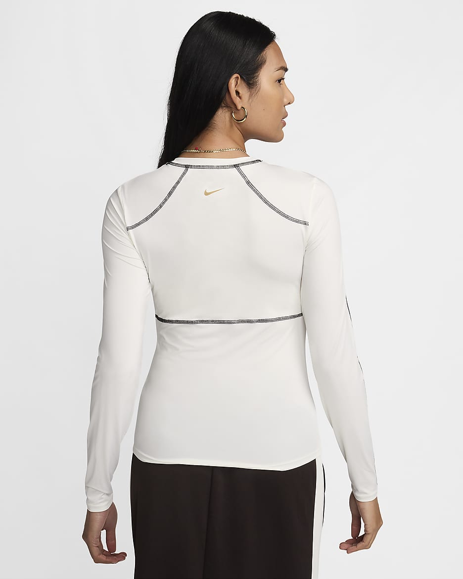 Nike Sportswear Women's Long-Sleeve Top - Sail