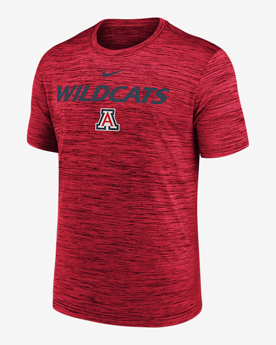 Arizona Sideline Velocity Men's Nike Dri-FIT College T-Shirt - Red