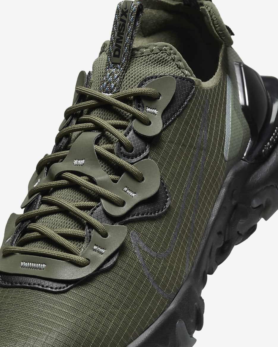 Sapatilhas Nike React Vision para homem - Medium Olive/Cinzento Cool/Preto