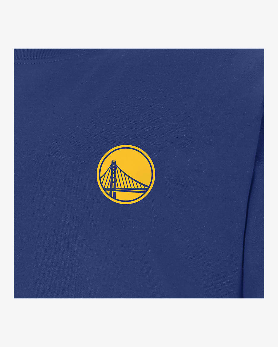 Golden State Warriors Men's Nike NBA Max90 T-Shirt - Rush Blue