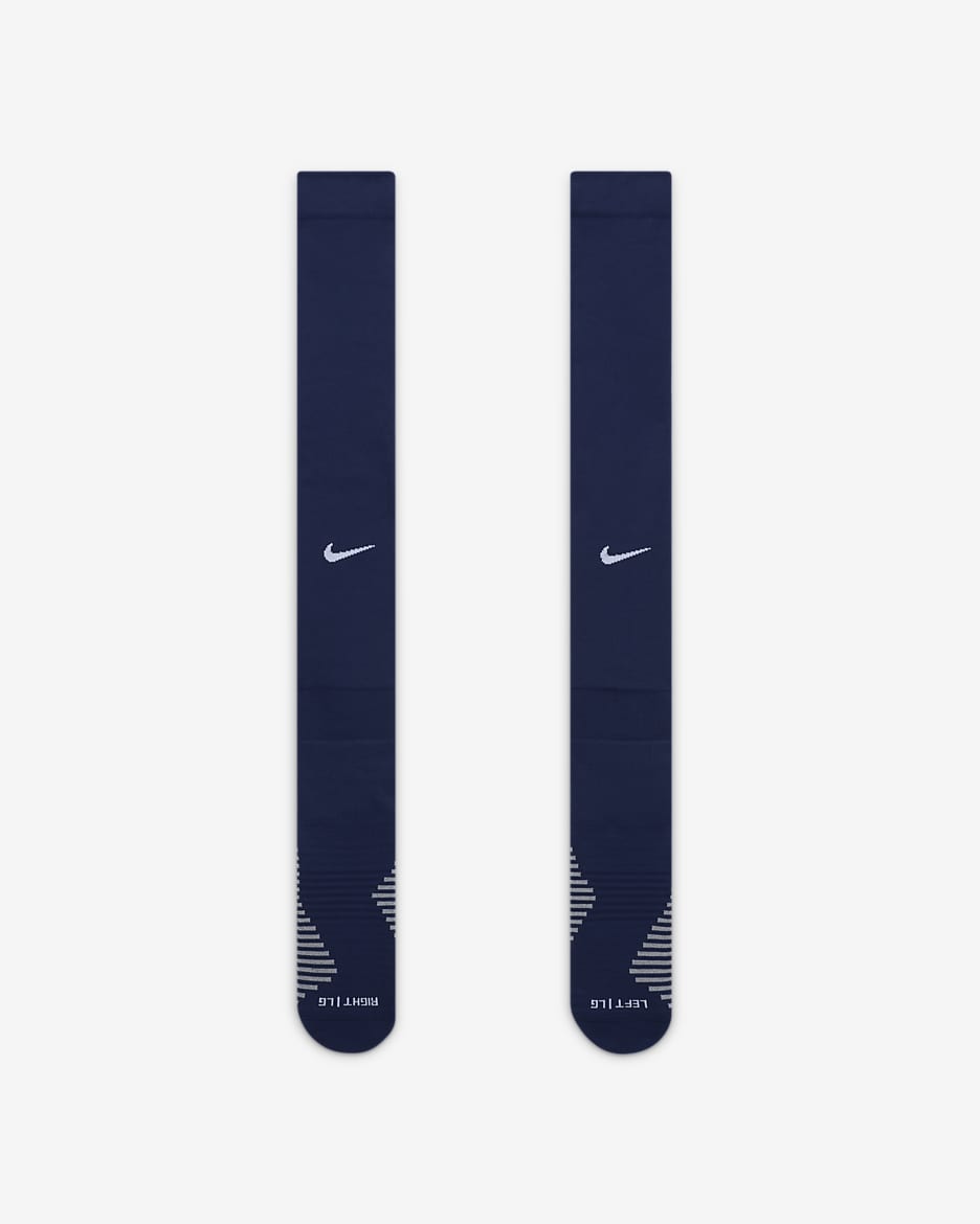 Nike Strike Knee-High Soccer Socks - Midnight Navy/White