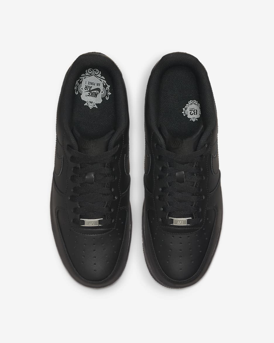 Nike Air Force 1 '07 Zapatillas - Hombre - Negro/Negro