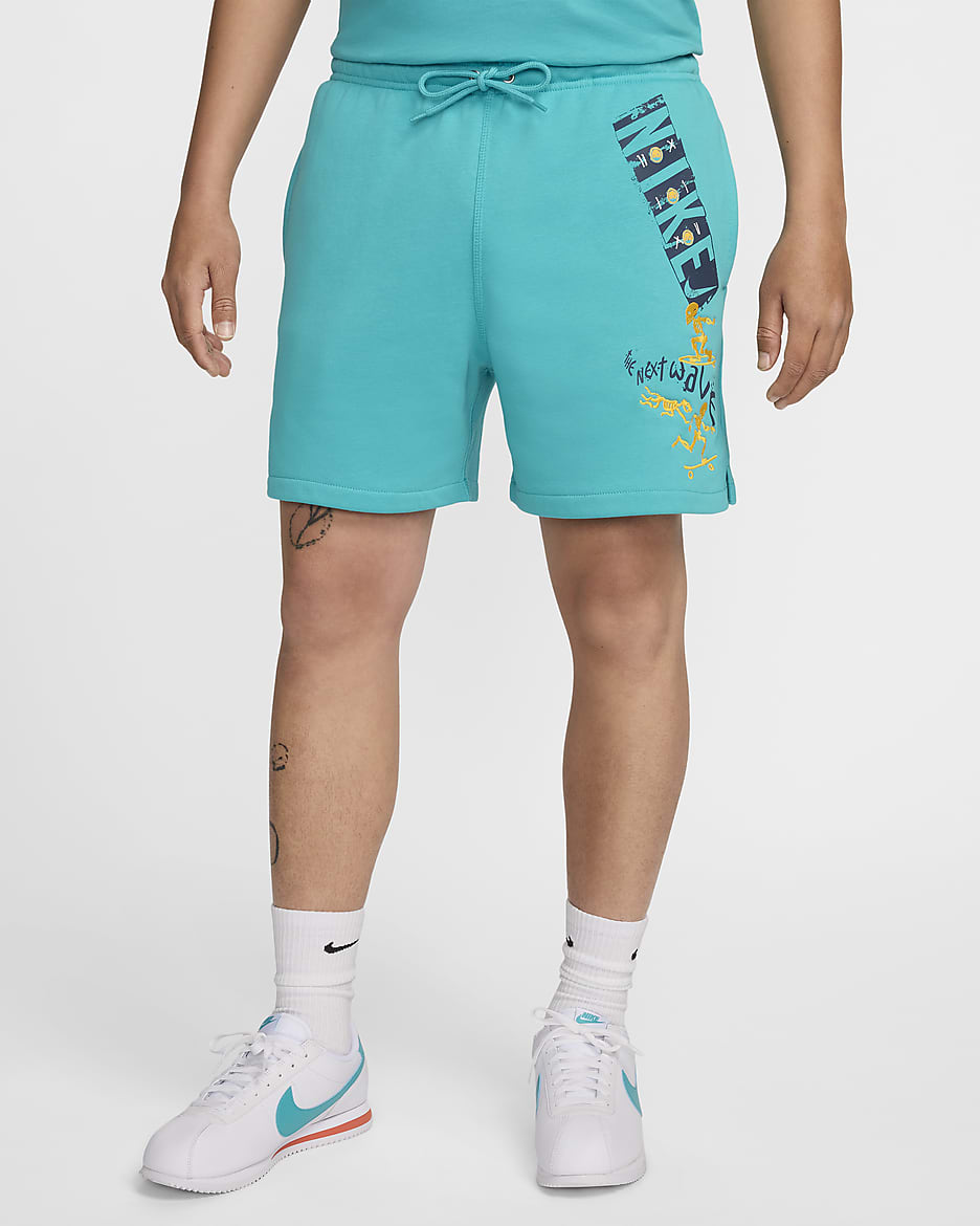 Nike Club Men's French Terry Flow Shorts - Dusty Cactus