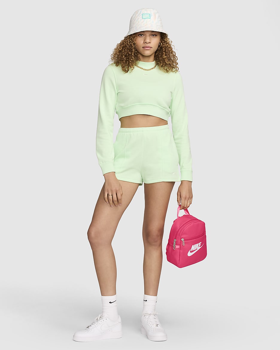 Mini sac à dos Nike Sportswear Futura 365 pour Femme (6 L) - Aster Pink/Aster Pink/Blanc