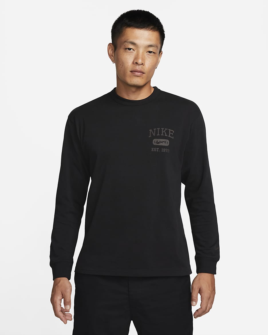 ナイキ スポーツウェア メンズ ロングスリーブ Max90 Tシャツ - ブラック/ヘンプ/ブラック