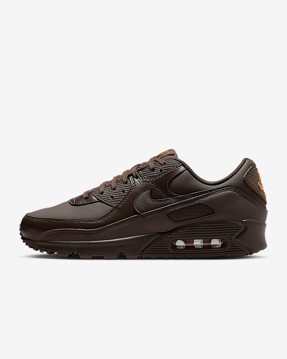 Nike Air Max 90 Essential+ Men's Shoes - Baroque Brown/Desert Ochre/Baroque Brown