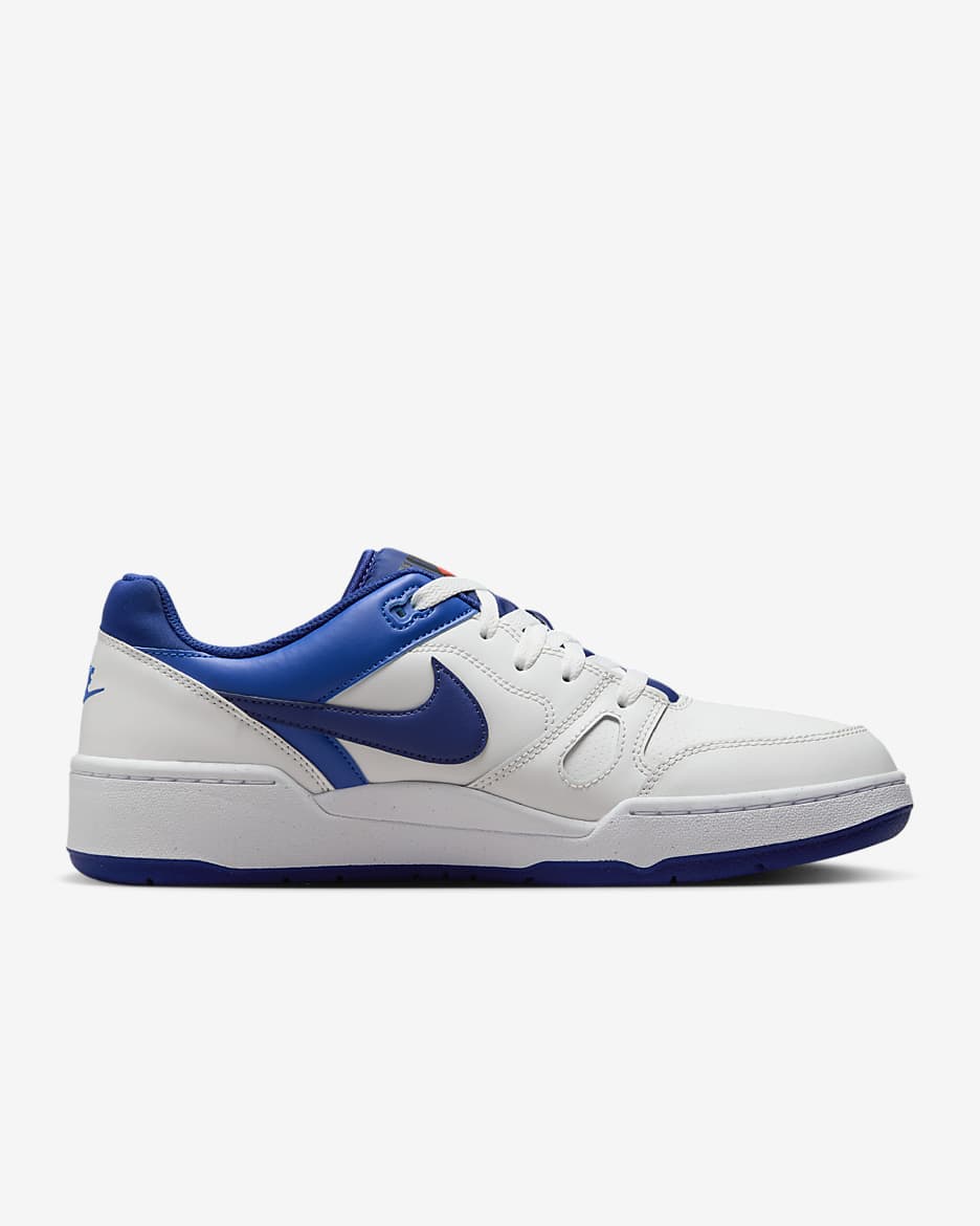 รองเท้าผู้ชาย Nike Full Force Low - Summit White/Racer Blue/Summit White/Deep Royal Blue