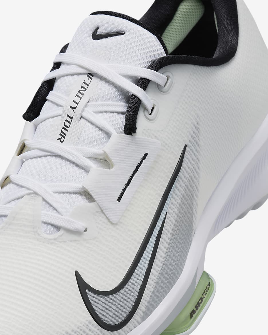 Chaussure de golf Nike Infinity Tour 2 - Blanc/Vapor Green/Pure Platinum/Noir