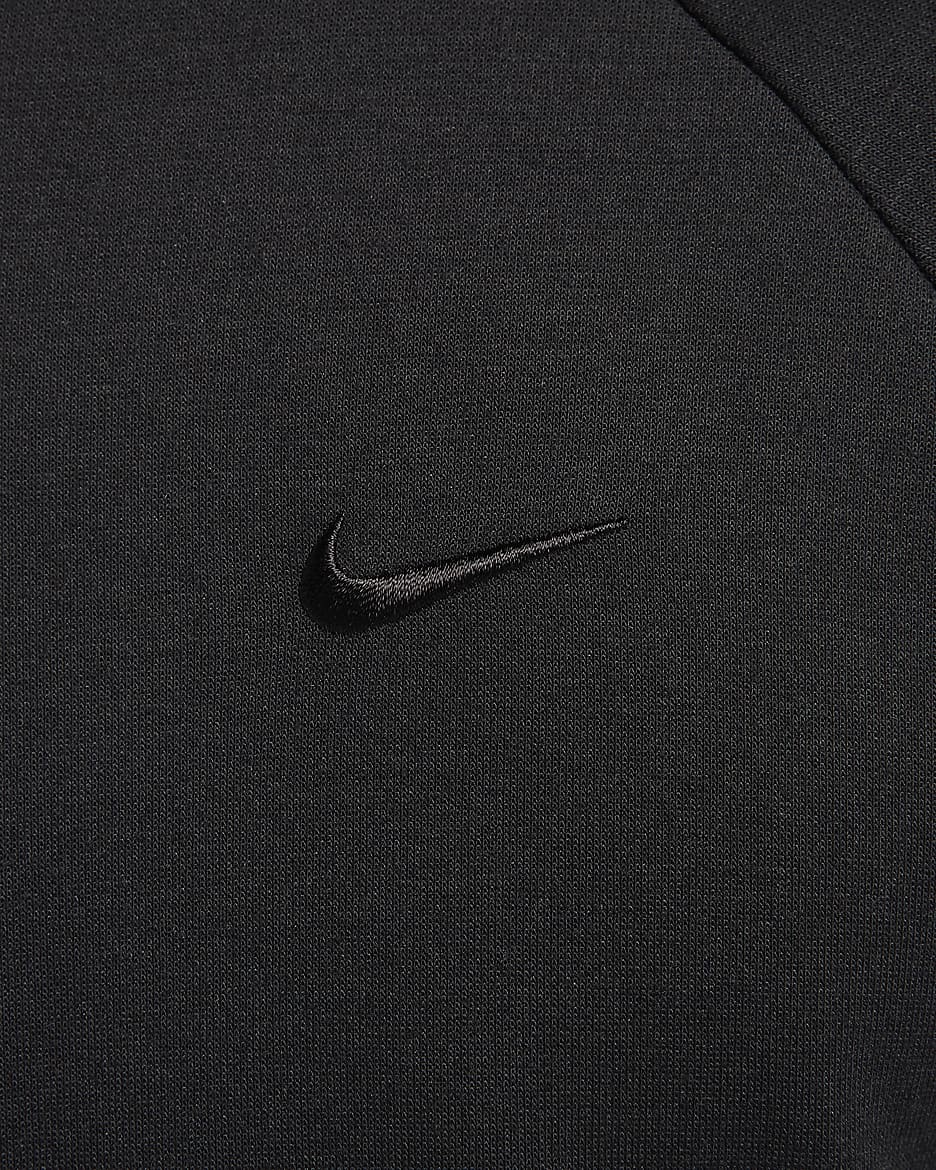 Nike Primary Men's Dri-FIT UV Full-Zip Versatile Hoodie - Black/Black