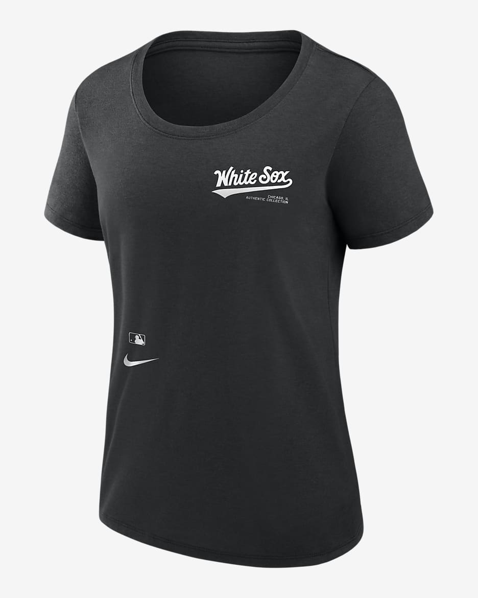 Chicago White Sox Authentic Collection Early Work Women's Nike Dri-FIT MLB T-Shirt - Black