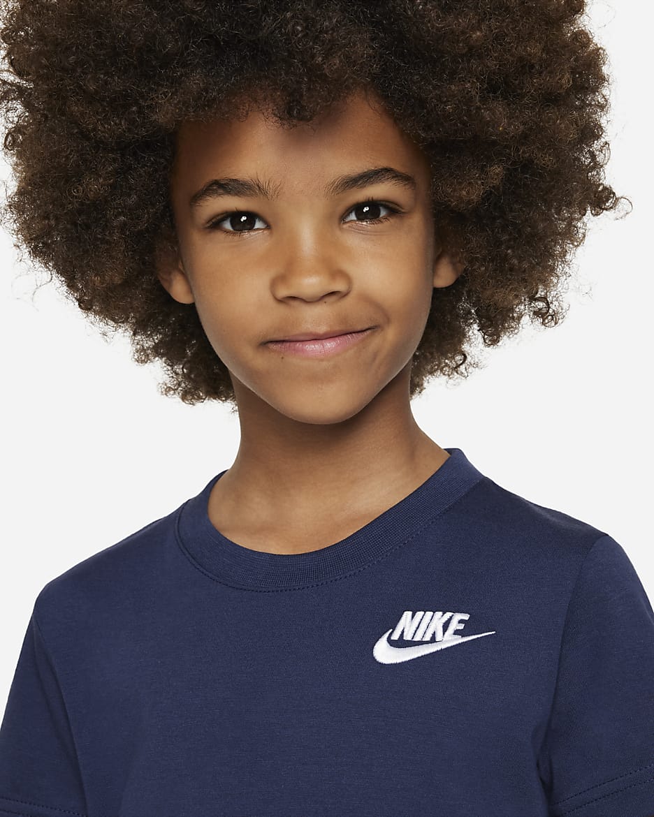 Nike Sportswear Little Kids' T-Shirt - Midnight Navy