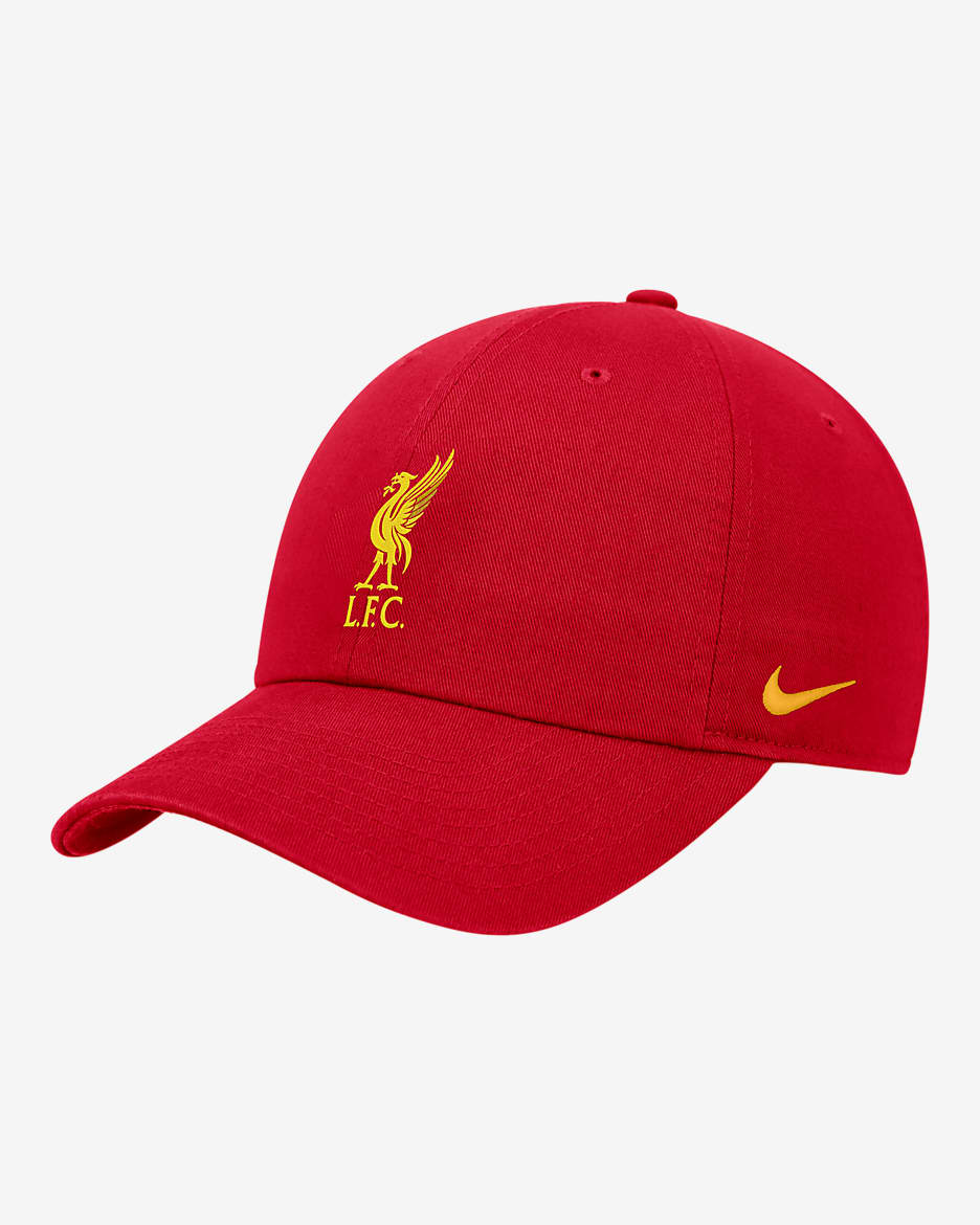 Gorra de fútbol Nike del Liverpool FC Club - Rojo universitario