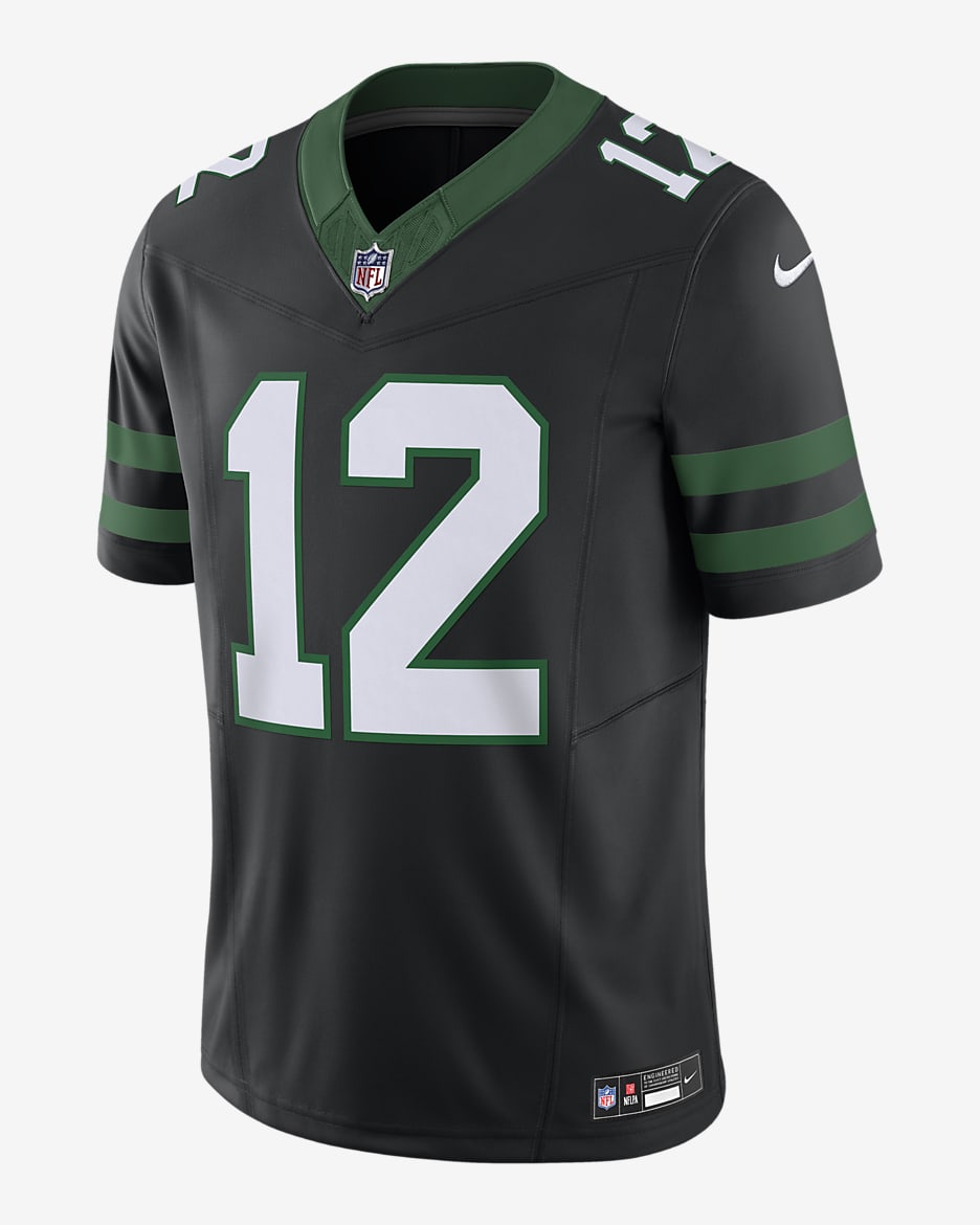 Joe Namath New York Jets Men's Nike Dri-FIT NFL Limited Football Jersey - Black