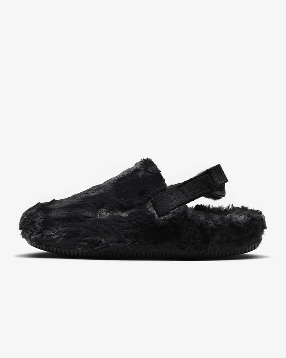 Calzado tipo mule para mujer Nike Calm SE - Negro/Negro
