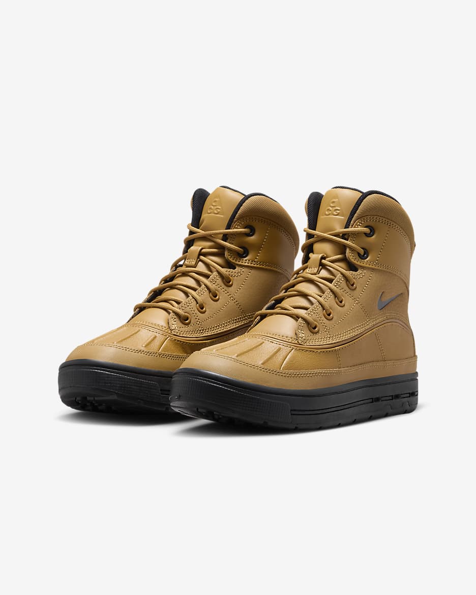 Nike Woodside 2 High Big Kids' Boots - Wheat/Black