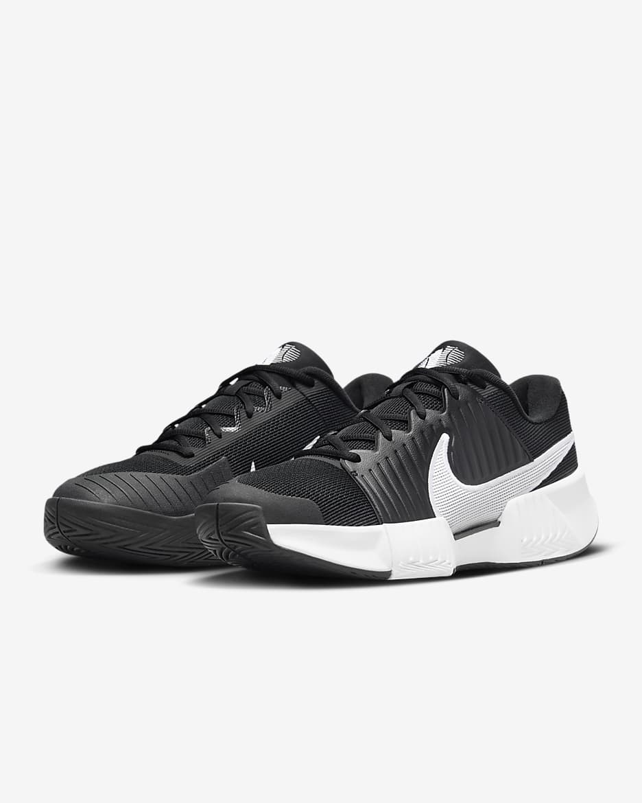 Nike GP Challenge Pro Men's Hard Court Tennis Shoes - Black/Black/White