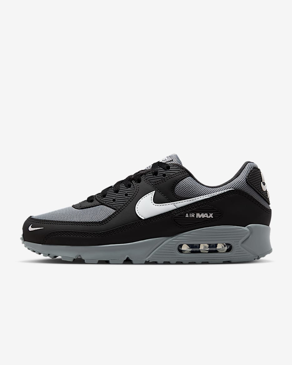 Sapatilhas Nike Air Max 90 para homem - Preto/Cinzento Smoke/Photon Dust