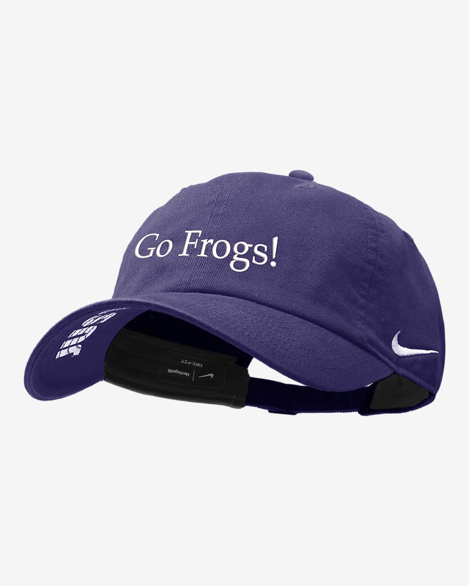 TCU Nike College Cap - Orchid