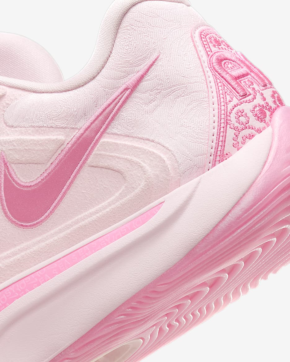 Tenis de básquetbol KD17 "Aunt Pearl" - Espuma rosa/Rosa extremo