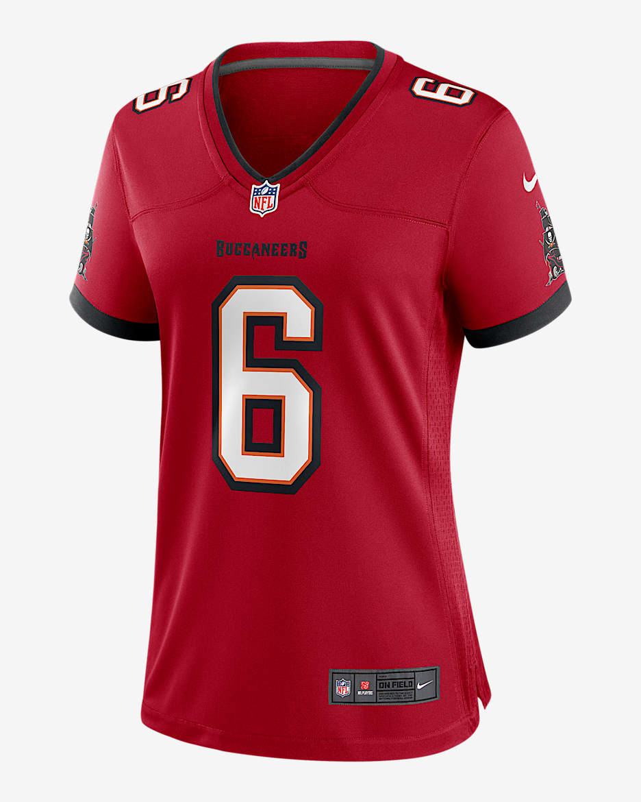 Baker Mayfield Tampa Bay Buccaneers Women's Nike NFL Game Football Jersey - Gym Red