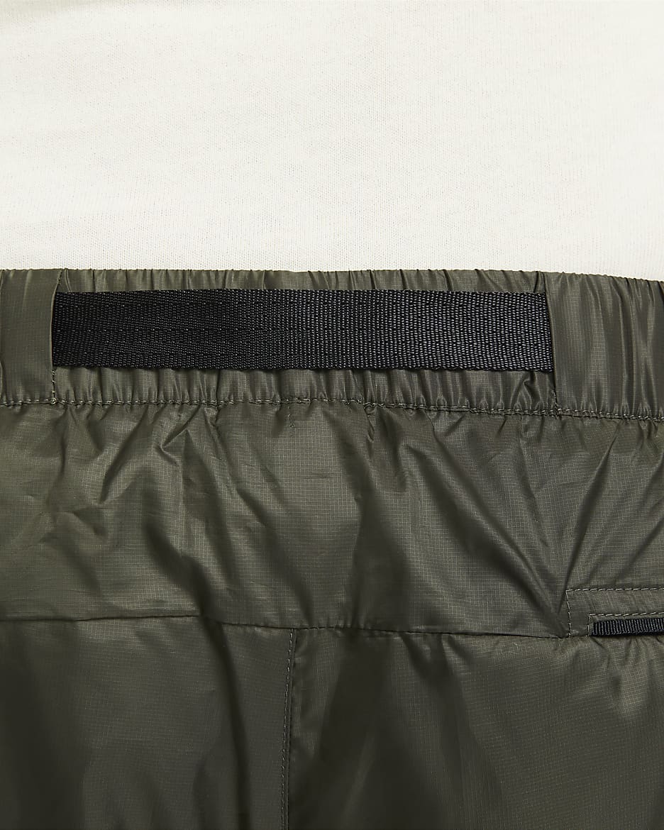 Nike Tech Men's Lined Woven Trousers - Cargo Khaki/Black