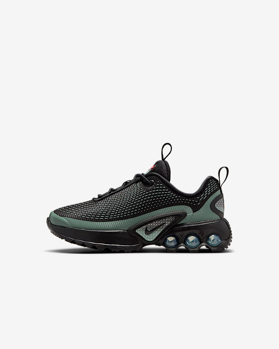 Nike Air Max Dn-sko til mindre børn - sort/Clay Green/Cannon/sort