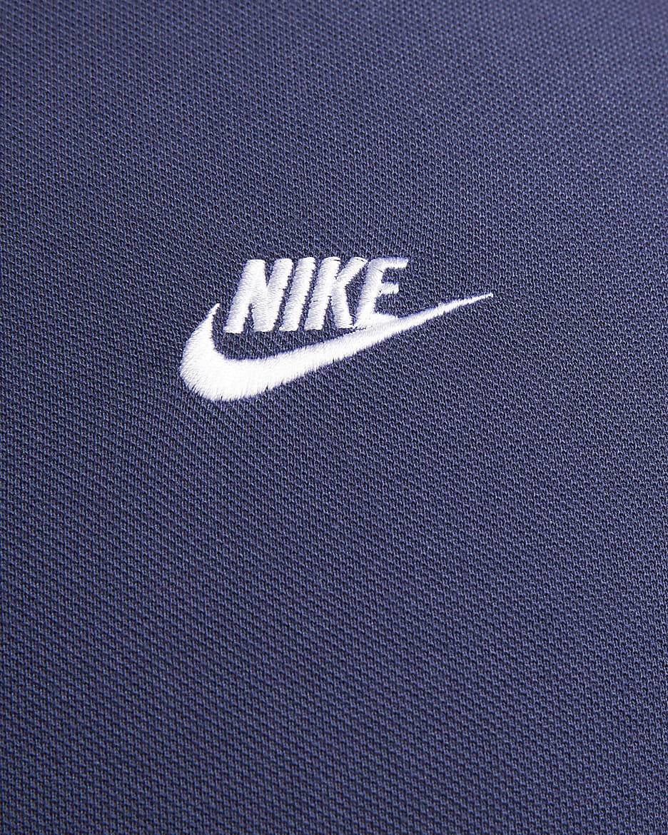 Nike Sportswear Men's Polo - Midnight Navy/White